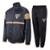 Agasalho Conjunto Masculino Jaqueta Calça São Paulo Gold - Preto+Dourado
