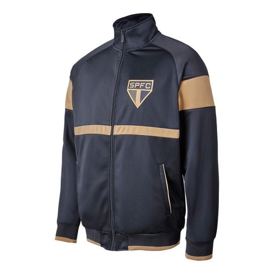 Agasalho Conjunto Masculino Jaqueta Calça São Paulo Gold