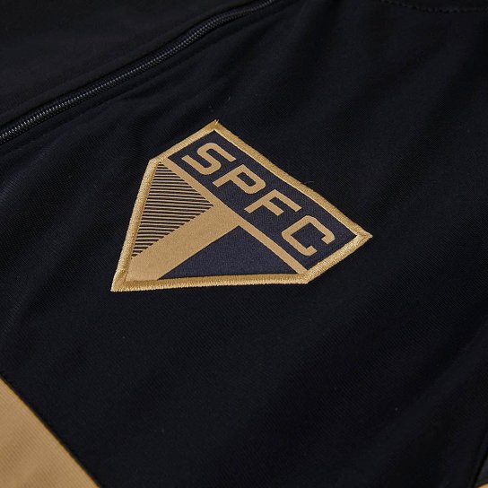 Agasalho Conjunto Masculino Jaqueta Calça São Paulo Gold