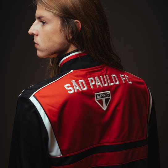 Agasalho São Paulo Retrô 1992 Conjunto Jaqueta e Calça Masculina