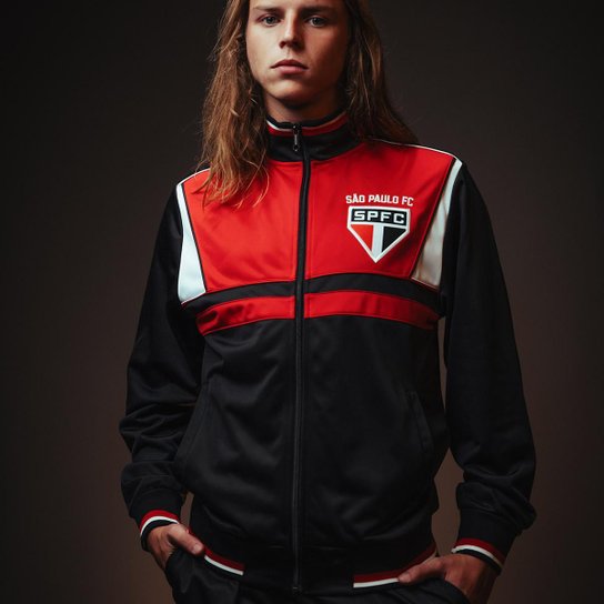 Agasalho São Paulo Retrô 1992 Conjunto Jaqueta e Calça Masculina