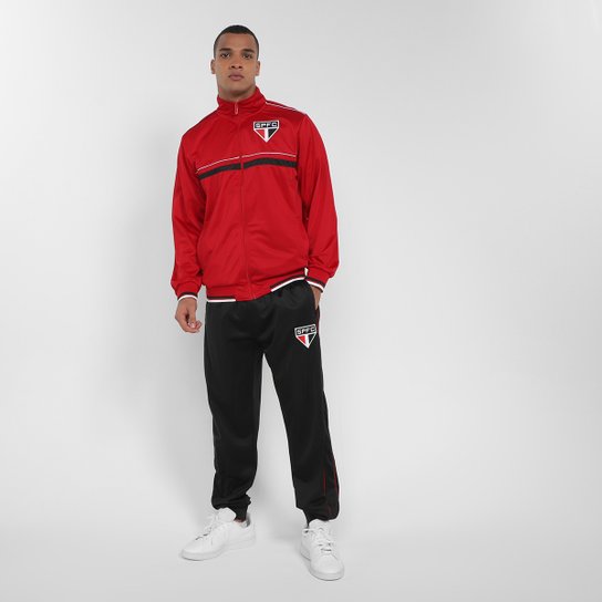 Agasalho São Paulo Trilobal Tri Masculino