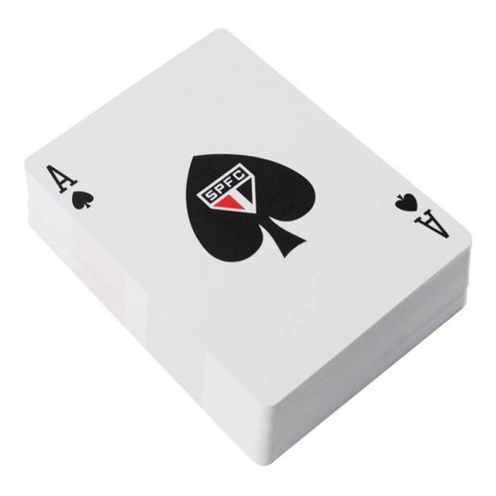 Baralho Plástico 54 Cartas Com Naipes - São Paulo