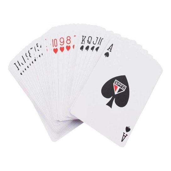 Baralho Plástico 54 Cartas Com Naipes - São Paulo