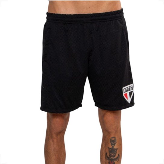 Bermuda Com Elástico Oficial São Paulo Masculina