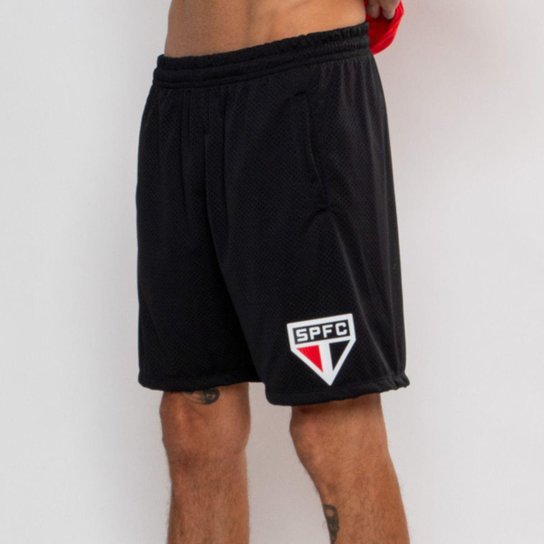 Bermuda Com Elástico Oficial São Paulo Masculina