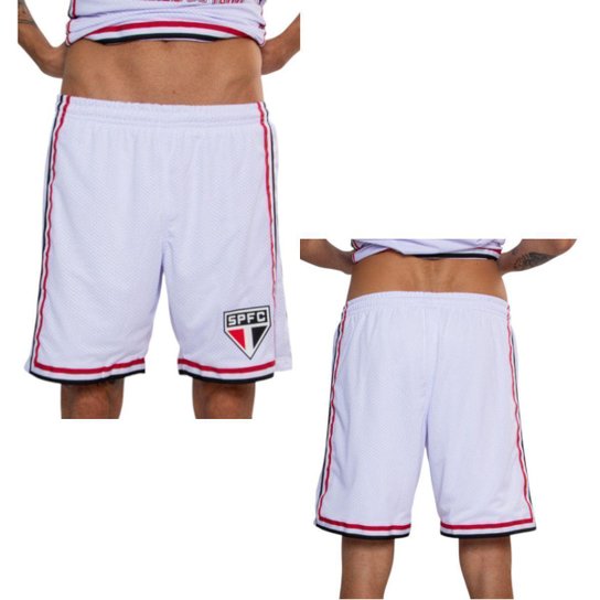Bermuda Com Elástico Oficial São Paulo Masculina