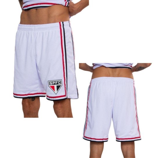 Bermuda Com Elástico Oficial São Paulo Masculina