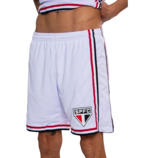 Bermuda Com Elástico Oficial São Paulo Masculina