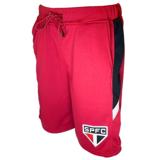 Bermuda Masculina Esportiva Casual Dia a Dia Moletom Licenciada São Paulo Spr Sports Esp301852