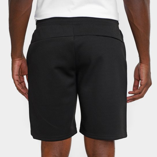 Bermuda Moletom São Paulo JAB Com Faixa Masculina