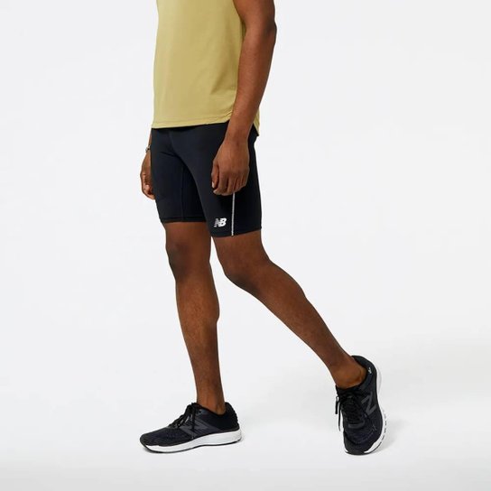 BERMUDA NEW BALANCE ACCELERATE MASCULINA PRETO G