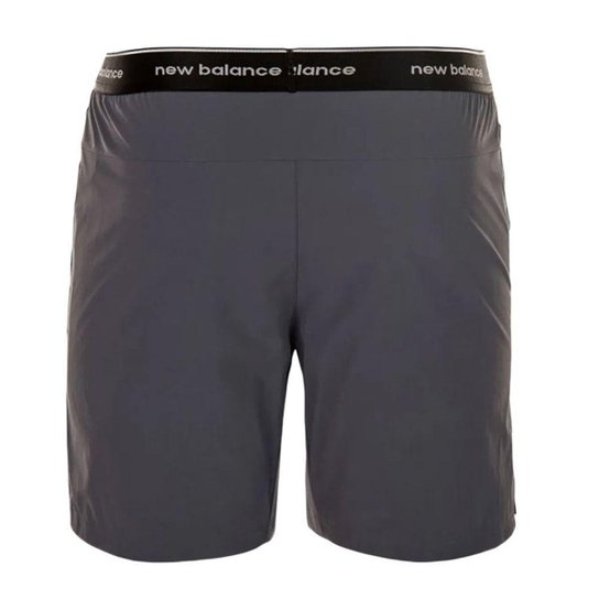 Bermuda New Balance São Paulo Viagem 2025/26 Masculina - Cinza 2GG