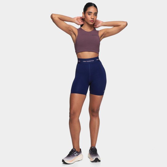 Bermuda New Balance Sport Essentials Active Feminina