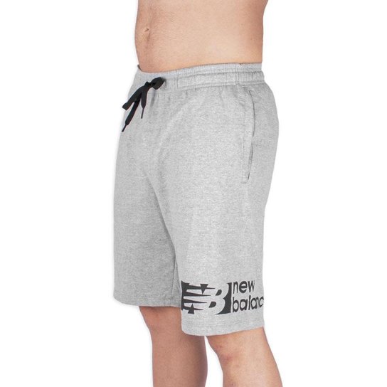 Bermuda New Balance Tenacity 7 Cinza