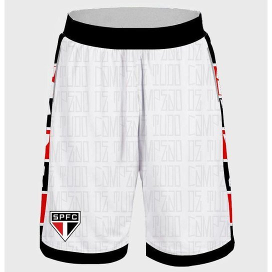 Bermuda Short do São Paulo SPFC Campeão de Tudo Quebrada - Oficial
