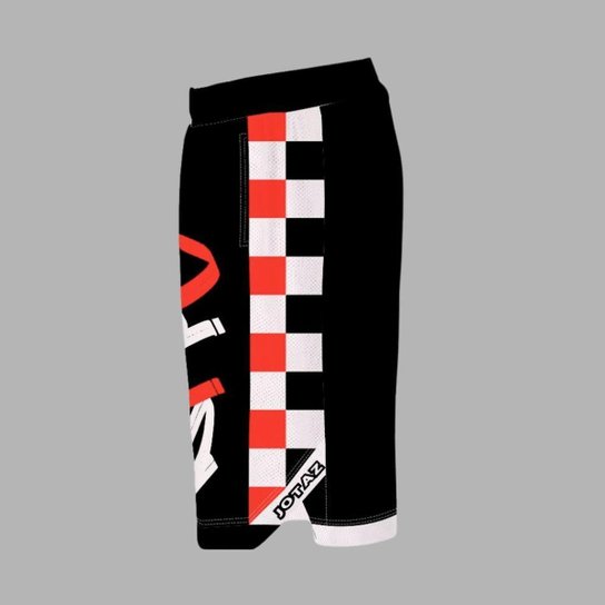 Bermuda Short do São Paulo SPFC Grafite Quebrada - Oficial