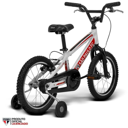 Bicicleta Infantil Oficial GTS M1 do São Paulo futebol Clube Aro 16 freio V-brake Quadro Alumínio |