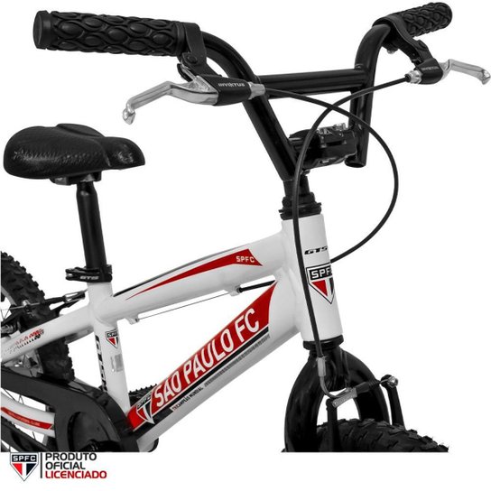 Bicicleta Infantil Oficial GTS M1 do São Paulo futebol Clube Aro 16 freio V-brake Quadro Alumínio |