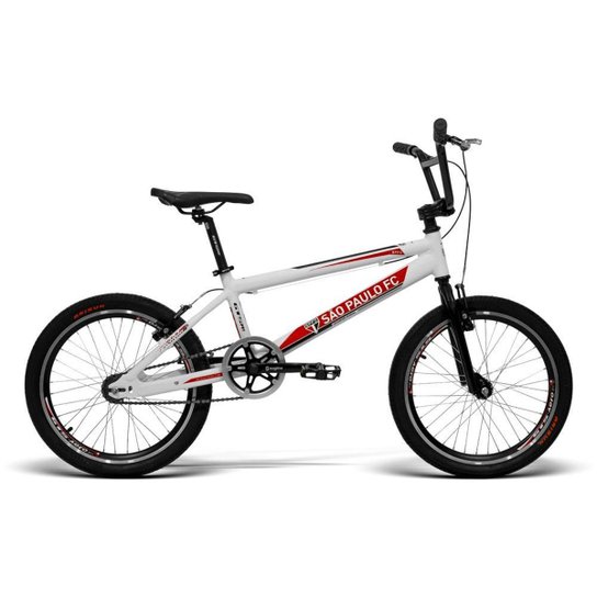 Bicicleta Oficial GTS M1 do São Paulo futebol Clube Aro 20 freio V-brake Quadro Alumínio | GTS M1 SK