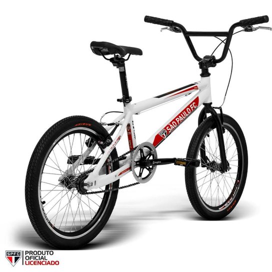 Bicicleta Oficial GTS M1 do São Paulo futebol Clube Aro 20 freio V-brake Quadro Alumínio | GTS M1 SK