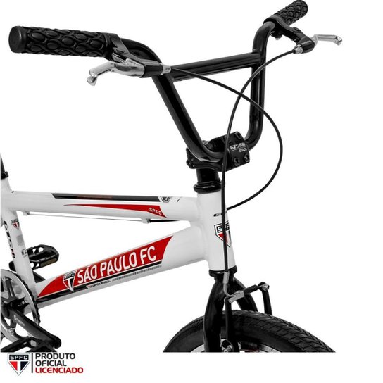 Bicicleta Oficial GTS M1 do São Paulo futebol Clube Aro 20 freio V-brake Quadro Alumínio | GTS M1 SK