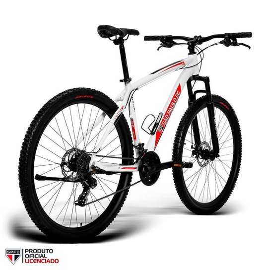 Bicicleta Oficial GTS M1 do São Paulo futebol Clube Aro 29 Freio a Disco Câmbio Shimano 21 Marchas e
