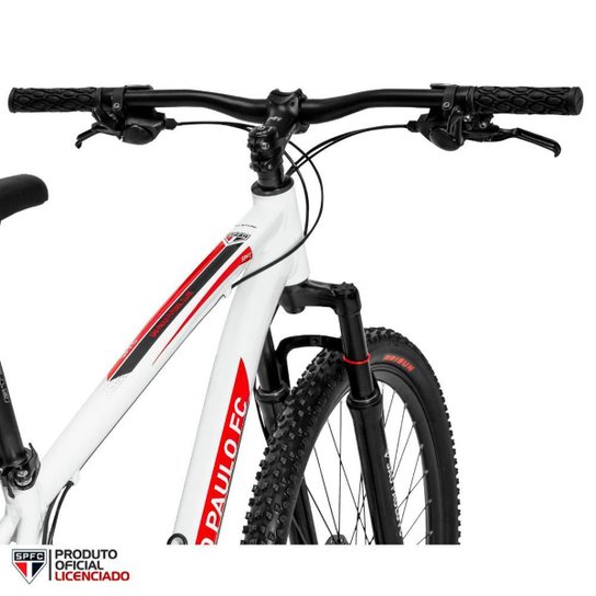 Bicicleta Oficial GTS M1 do São Paulo futebol Clube Aro 29 Freio a Disco Câmbio Shimano 21 Marchas e