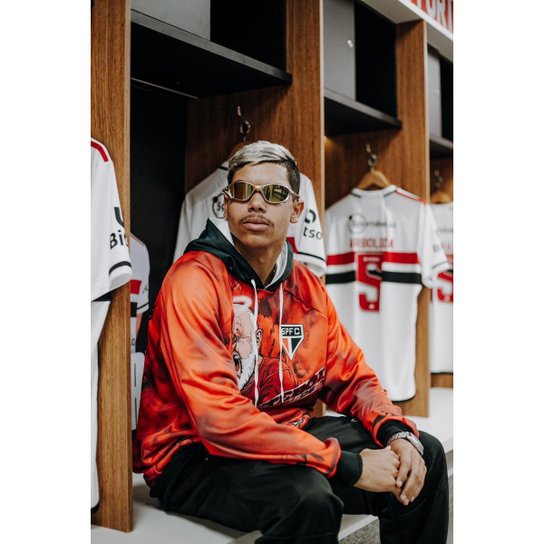 Blusa | Agasalho do São Paulo FC - Quebrada - Torcida que Conduz - Produto Oficial