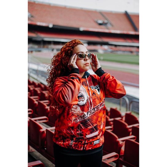 Blusa | Agasalho do São Paulo FC - Quebrada - Torcida que Conduz - Produto Oficial