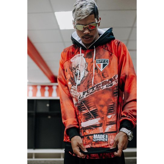 Blusa | Agasalho do São Paulo FC - Quebrada - Torcida que Conduz - Produto Oficial