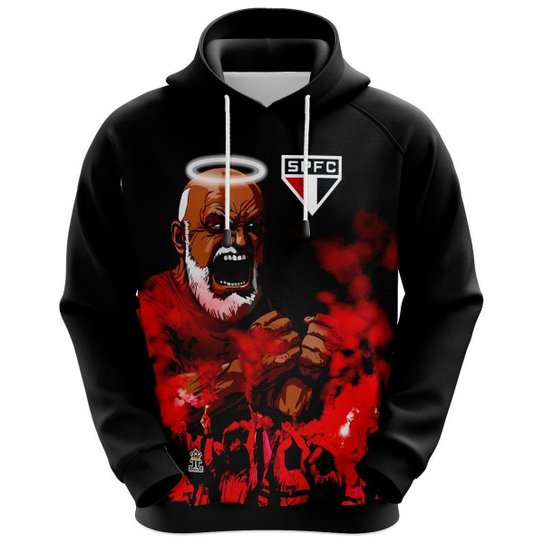 Blusa | Agasalho do São Paulo SPFC - Vovô Tricolor Vibrante - Produto Oficial