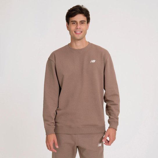 Blusa Moletom New Balance Small Logo Masculino