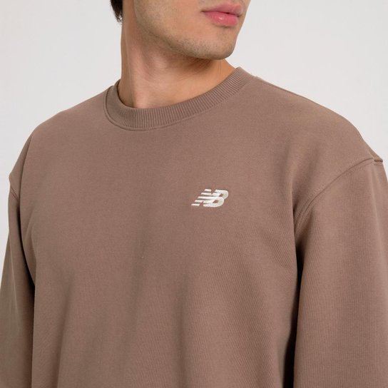 Blusa Moletom New Balance Small Logo Masculino