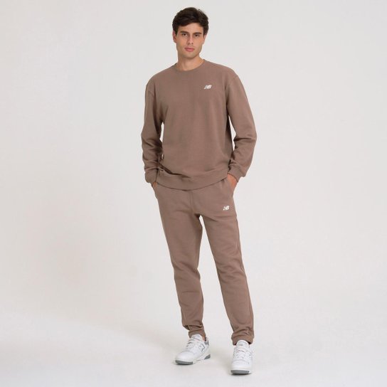 Blusa Moletom New Balance Small Logo Masculino