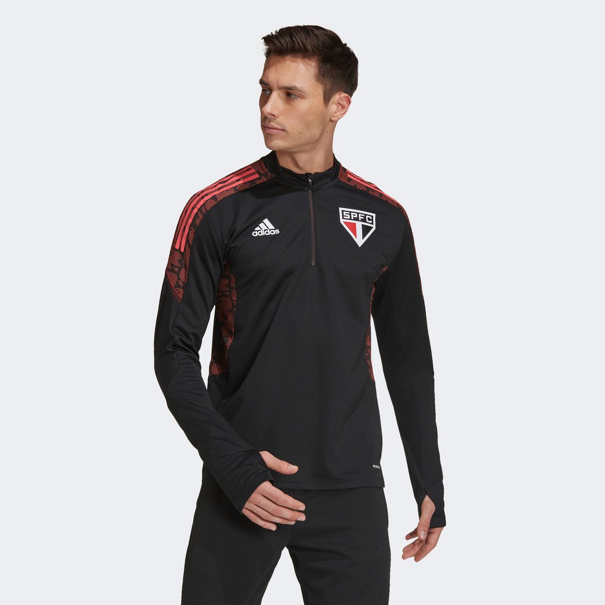 Blusa São Paulo Treino 21/22 Adidas Masculina Loja SAO Store