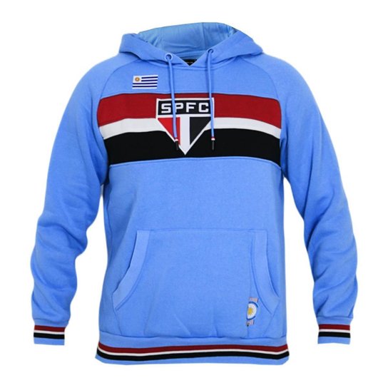 Blusa São Paulo Uruguaios Celeste - Masculino Tamanho:GG;Cor:;Gênero:Masculino