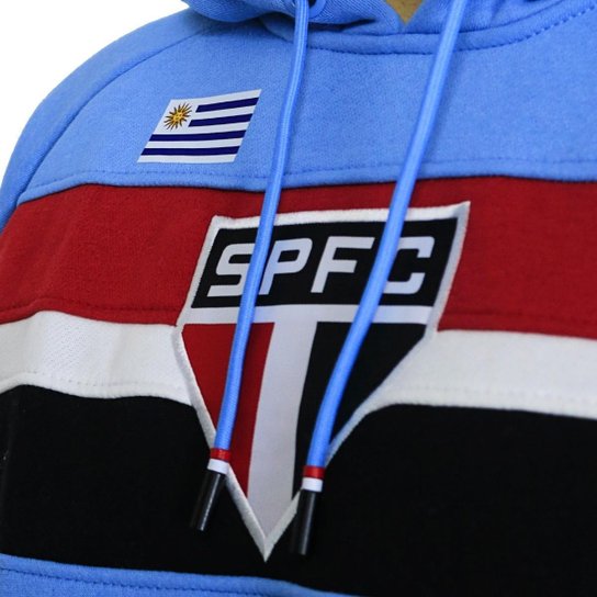 Blusa São Paulo Uruguaios Celeste - Masculino Tamanho:GG;Cor:;Gênero:Masculino