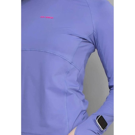 BLUSA ZERO ACUCAR RUN UV PROTECTION ROXO M