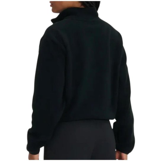 Blusão New Balance Fleece 1/2 Zíper Feminino