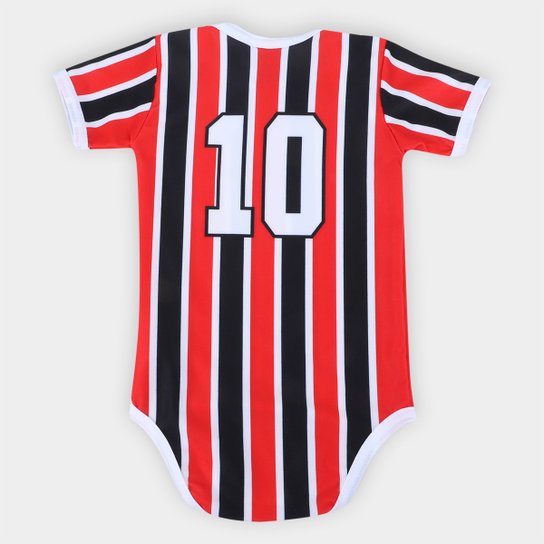 Body São Paulo Listrado Torcida Baby