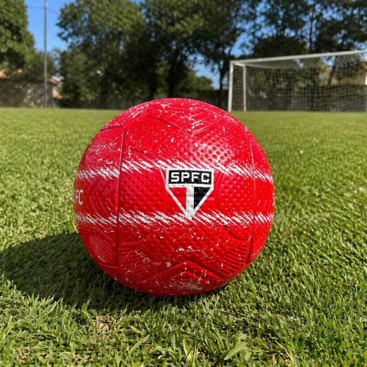 Bola de Futebol Campo São Paulo Dualt 1705 — foto 2