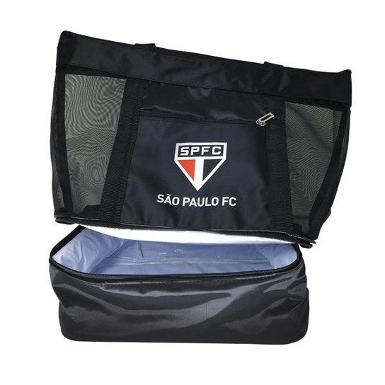 Bolsa Sacola Com Bolso Térmico Para Viagem Natação Do São Paulo