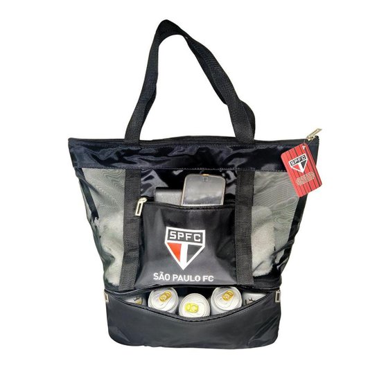Bolsa Sacola Com Bolso Térmico Para Viagem Natação Do São Paulo