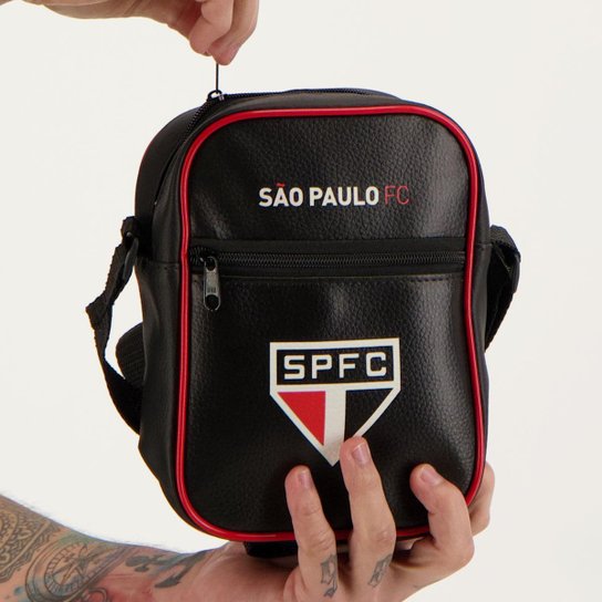 Bolsa Shoulder São Paulo FC Preta