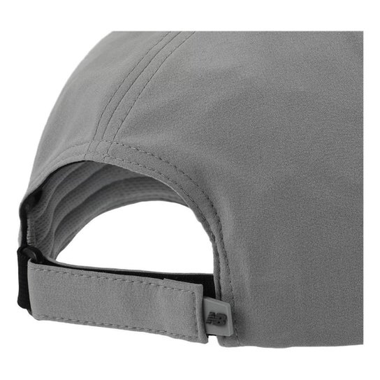 Boné New Balance Performance 6 Panel II Cinza