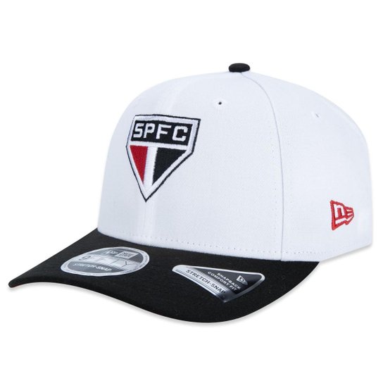 Boné New Era 9Fifty Stretch Snap São Paulo Futebol Masculino