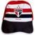 Boné para Bebê do São Paulo Torcida Baby - Vermelho+Branco