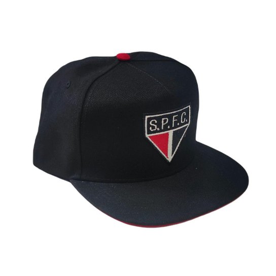 Boné São Paulo Aba Reta Símbolo Oficial
