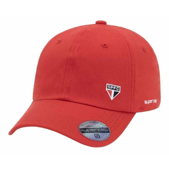 Bone São Paulo Bordado Frente e Lateral Supercap 40527 Cor:;Tamanho:Único